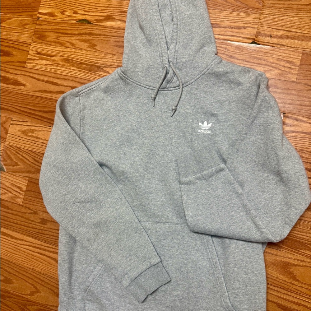 Men’s Adidas Primegreen Grey Hoodie Size Large - Mint Condition